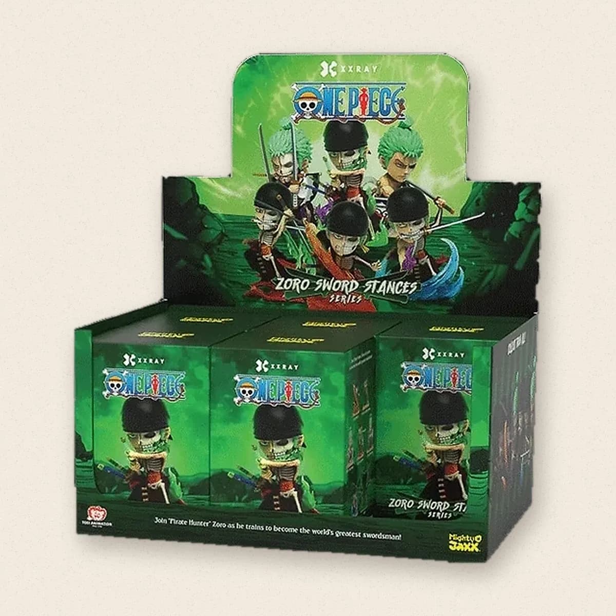 Caja sorpresa Zoro X Jason Freeny