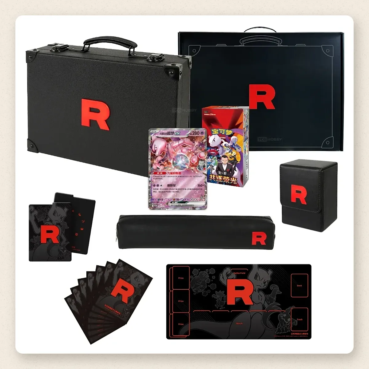 Maletín especial Team Rocket – Mewtwo ex